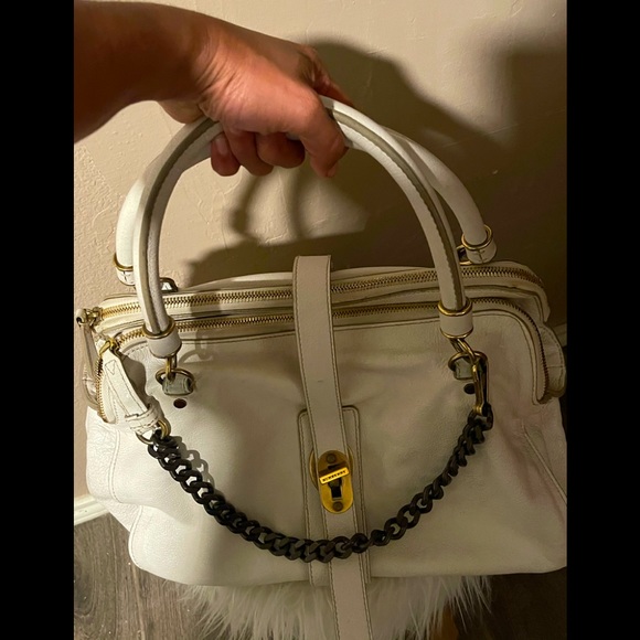 Burrbery bolsa de piel blanca Autentic brand new - Picture 1 of 7